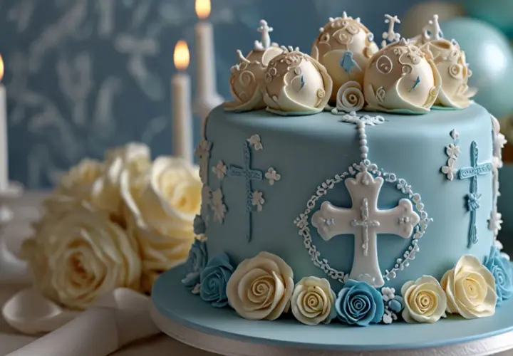 Najpiękniejsze ozdoby na tort chrzcielny: 6 pomysłów na dekoracje