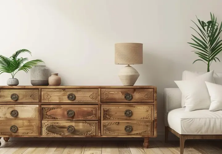 Aranżacja komody w salonie: 6 stylowych pomysłów
