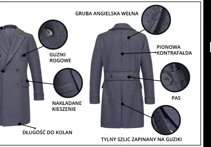 Patka przy płaszczu: funkcje i rodzaje tego elementu ubioru