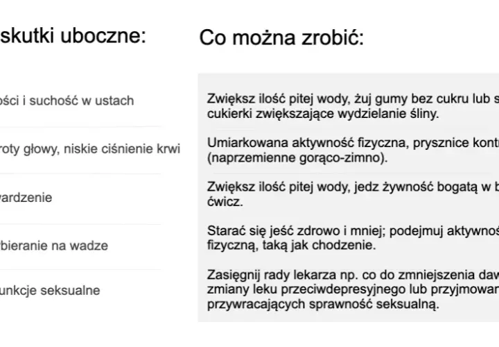 Skutki uboczne leków przeciwdepresyjnych: co warto wiedzieć i jak unikać ryzyka