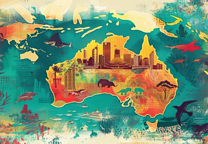 Plakat o Australii: Jak oddać ducha kontynentu na papierze?
