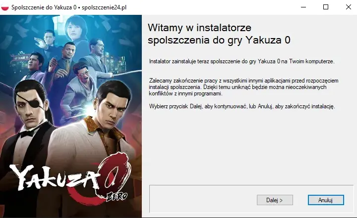 Spolszczenie Yakuzy: Jak grać w polskiej wersji językowej