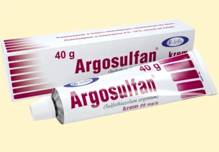 Argosulfan krem na co? Na oparzenia i rany. Tubka i opakowanie leku Argosulfan.