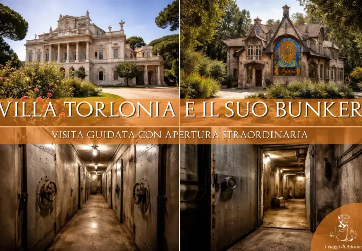 Villa Torlonia e il suo bunker, un rifugio storico. Esplora i corridoi metallici e scopri i segreti del bunker di Mussolini.