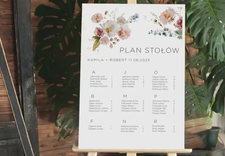 Jak usadzić gości na weselu? Plan idealny dla każdego!