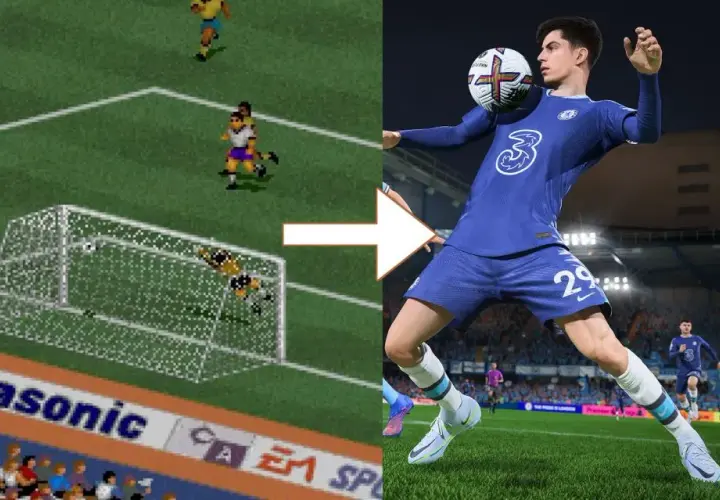Jak zmieniała się FIFA od 2000 do 2005 roku? Retrospekcja fanów