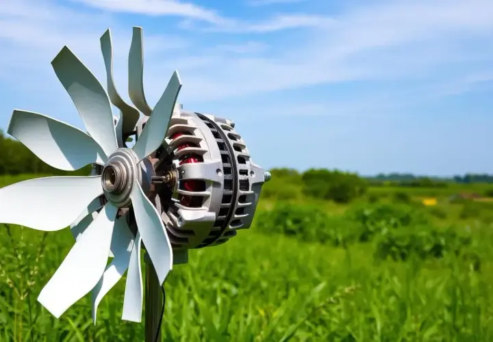 Jak zrobić elektrownię wiatrową z alternatora - krok po kroku bez błędów
