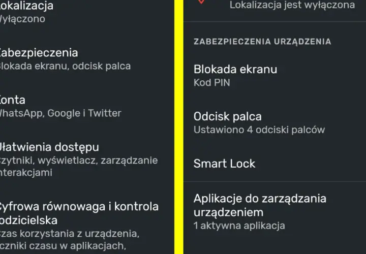 Ustawienia telefonu: blokada ekranu, kod PIN. Dowiedz się, jak usunąć pin z karty sim, szukając opcji zabezpieczeń.