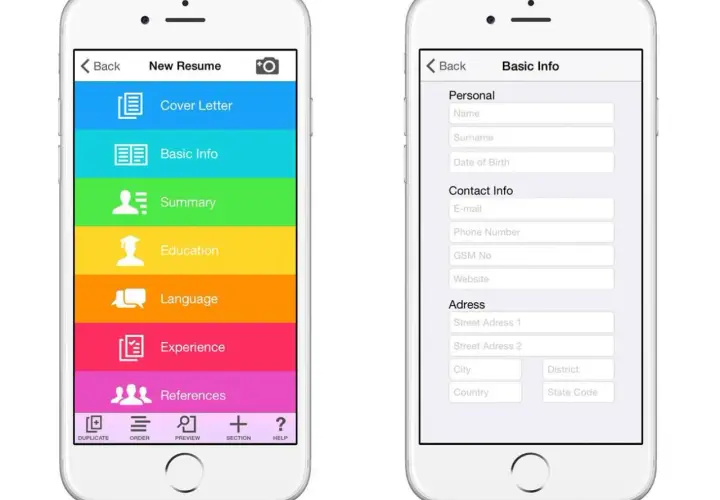 Jak zrobić profesjonalne CV na iPhone? Poradnik krok po kroku