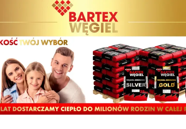 Worek ekogroszku Bartex Silver, Gold i Rubin. Rodzina cieszy się ciepłem.