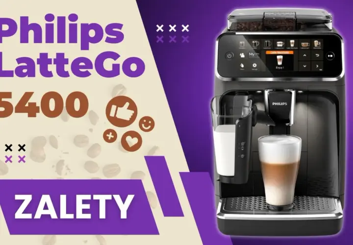 Philips LatteGo 5400: łatwe czyszczenie obiegu mleka dla idealnego cappuccino. Ciesz się kawą bez wysiłku!