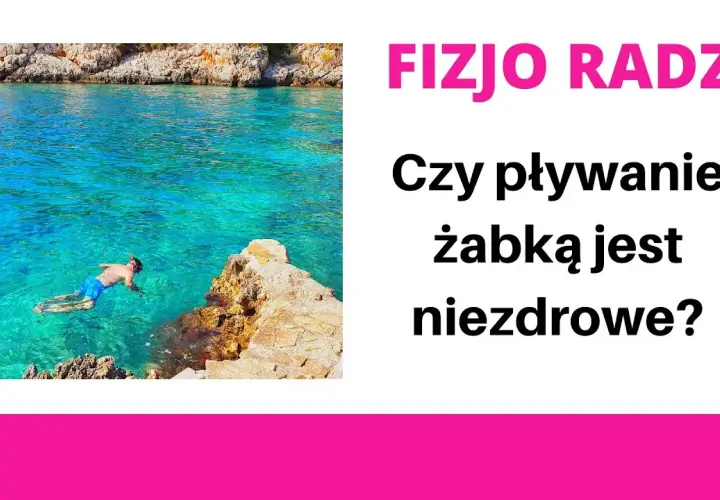 Czy pływanie żabką jest zdrowe? Kręgosłup i stawy pod lupą