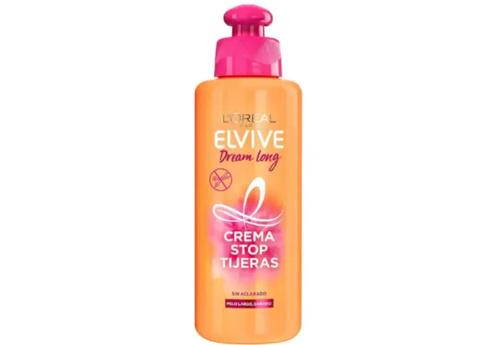 Crema Elvive Dream Long para detener las puntas abiertas. Ideal para pelo largo y dañado.