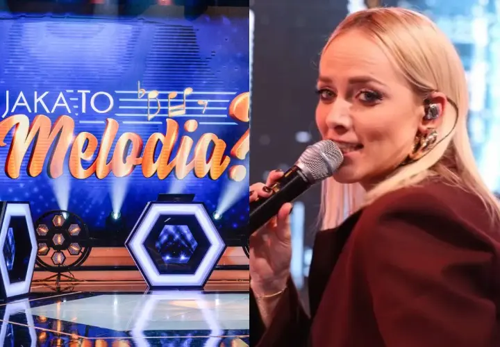 Ola Radwan śpiewa w programie "Jaka to melodia?".