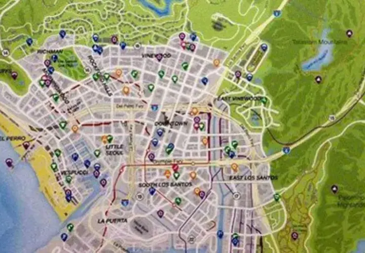 Wszystkie komisariaty policji w GTA 5 - kompletna mapa lokalizacji