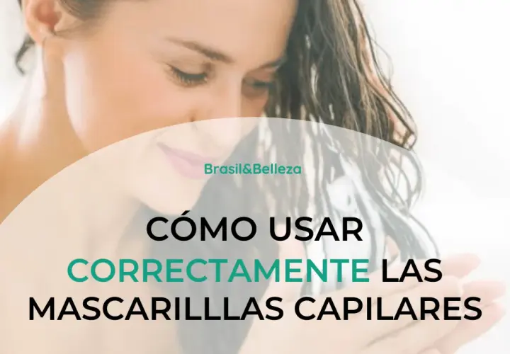 Aprende cómo aplicar mascarilla pelo para un cabello radiante. Guía de Brasil&Belleza.