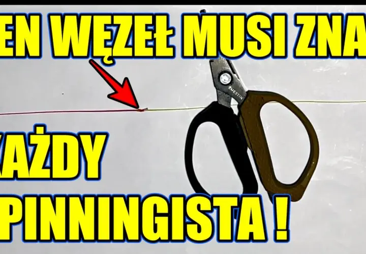 Jak połączyć plecionkę z fluorocarbonem? Mocne węzły krok po kroku
