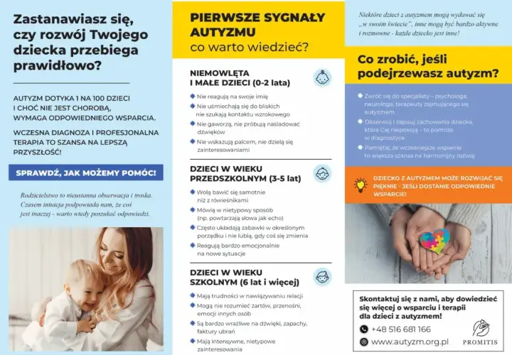 Wczesne objawy autyzmu u dzieci: brak reakcji na imię, niechęć do kontaktu wzrokowego, nietypowe zabawy. Warto szukać pomocy.