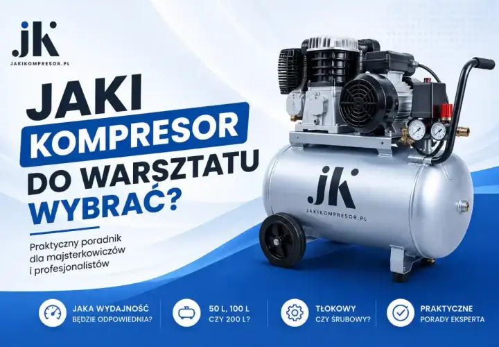 Jaki kompresor do warsztatu wulkanizacyjnego wybrać? Poradnik podpowiada, jaki model będzie najlepszy dla majsterkowiczów i profesjonalistów.