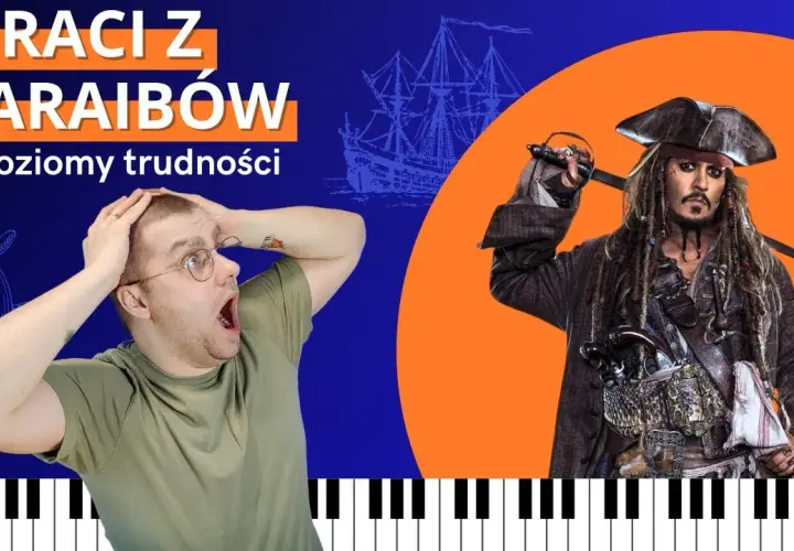 Jak zagrać na pianinie piraci z karaibów - łatwe nuty i porady