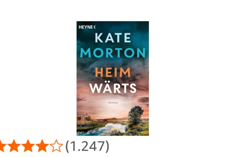 Kate Morton: "Heimwärts" Roman. Ein geheimnisvolles Anwesen am See, ein dramatischer Himmel – die perfekte Kulisse für eine fesselnde Geschichte.
