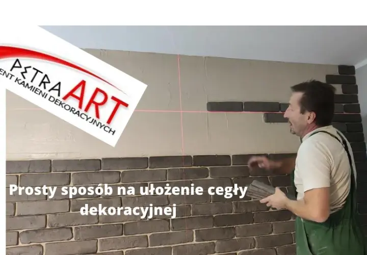Układanie cegły dekoracyjnej z fugą: Poradnik DIY krok po kroku