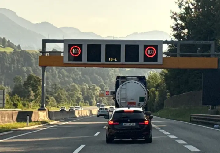 Minimalne i maksymalne prędkości na autostradach w Austrii
