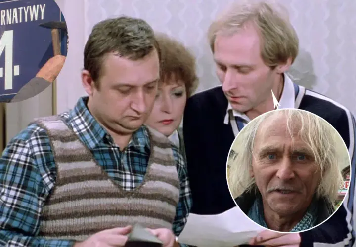 Alternatywy 4 obsada: Zygmunt Chajzer i inni bohaterowie kultowego serialu.