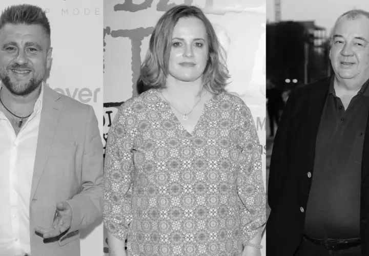 Trzech polskich aktorów: Paweł Królikowski, Magdalena Stużyńska i Piotr Polk.