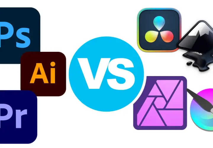 Porównanie programów graficznych: Adobe (Ps, Ai, Pr) vs. alternatywy. Zastanawiasz się, jak pobrać Photoshop za darmo? Sprawdź, co oferują inne narzędzia.