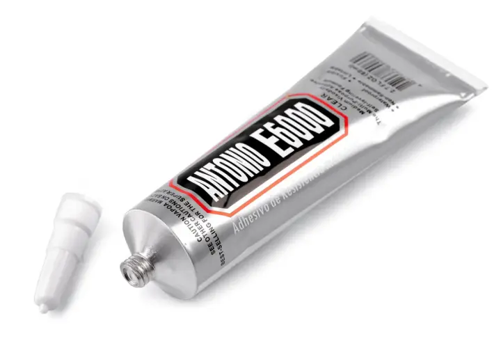 Tubka kleju Antonio E6000, idealna jako klej do metalu. Wodoodporny, wielofunkcyjny, szybkoschnący.