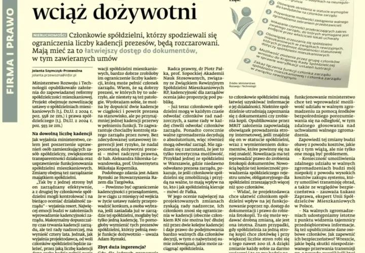 Kadencja rady nadzorczej w spółdzielni: co mówi prawo?