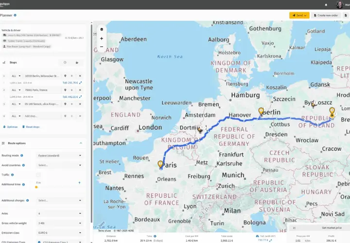 Mapy Google dla ciężarówek? Poznaj ryzyko i dedykowane nawigacje!