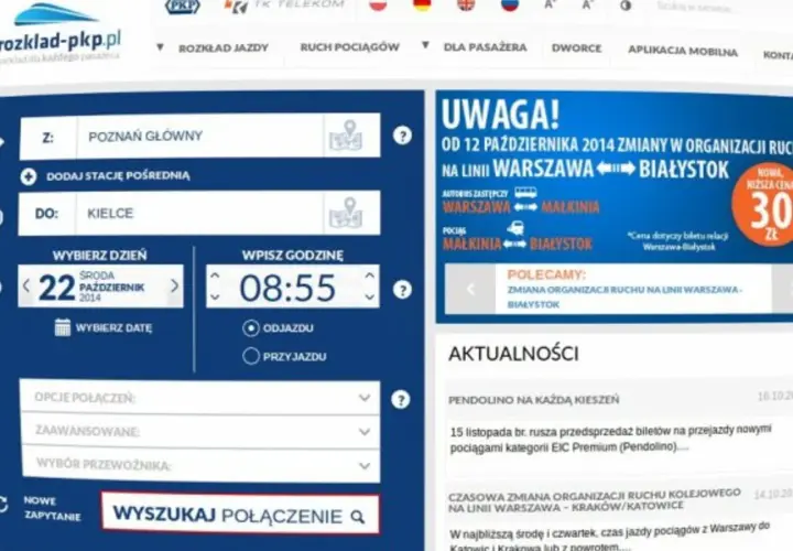 Jak znaleźć połączenia PKP? Rozkład, bilety i porady online