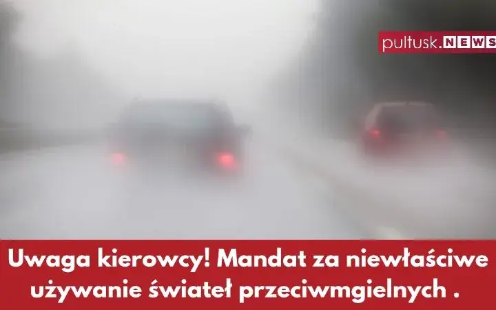 Tylne światła przeciwmgłowe: Kiedy włączyć, by nie dostać mandatu?