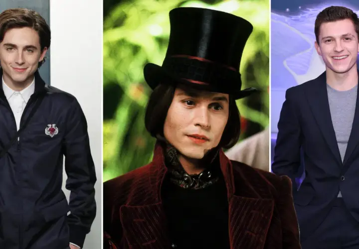 Timothée Chalamet, Johnny Depp jako Willy Wonka i Tom Holland. Czy to nowa obsada "Charli i fabryka czekolady"?