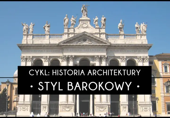 Barok: najważniejsze informacje o stylu architektonicznym. Monumentalna fasada kościoła z rzeźbami na szczycie.