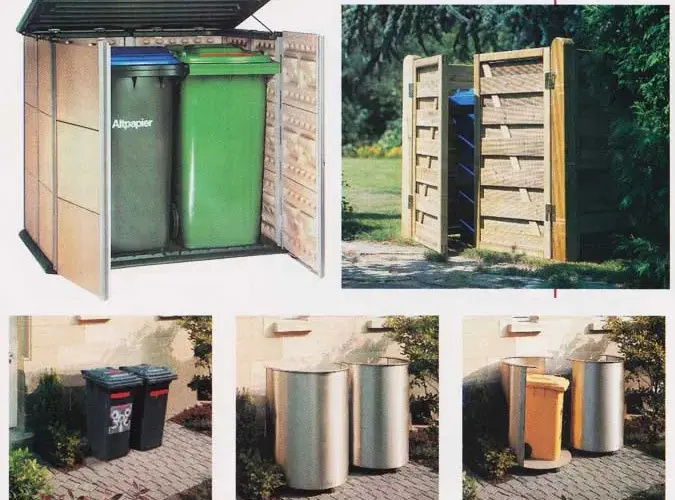 Jak ukryć kosze na śmieci? DIY, gotowe osłony i pomysły!