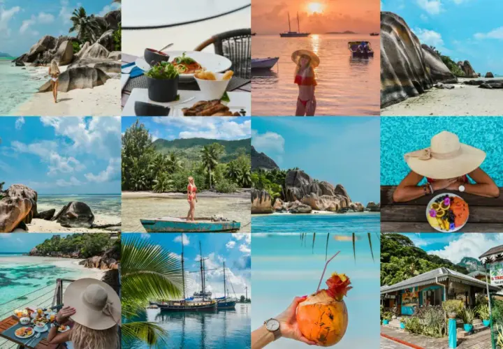 Rajskie wakacje: plaże, jedzenie, drinki i chwila na siestę w basenie.