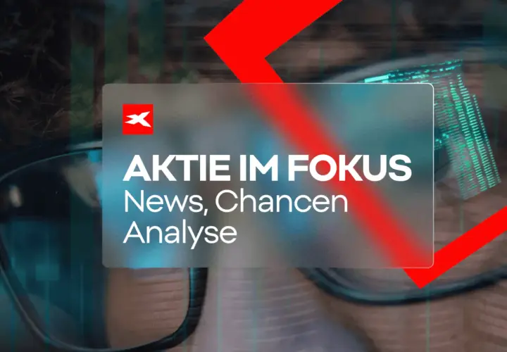 Aktie im Fokus: News, Chancen, Analyse. Ein roter Pfeil deutet auf die rtx aktie.