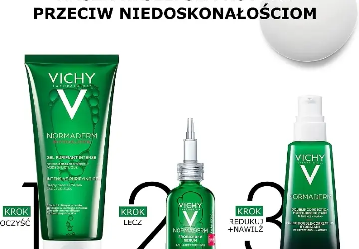 Skuteczny krem na niedoskonałości Vichy – popraw wygląd skóry