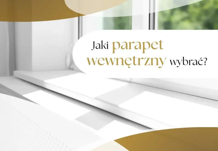Biały parapet wewnętrzny, idealny do nowoczesnych wnętrz. Rozważ neolith spieki dla eleganckiego wykończenia.