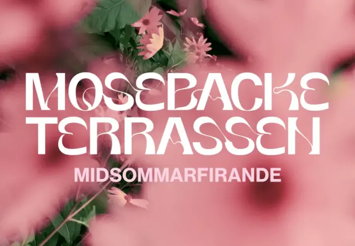 Mosebacke Terrassen bjuder in till midsommarfirande bland blommor.