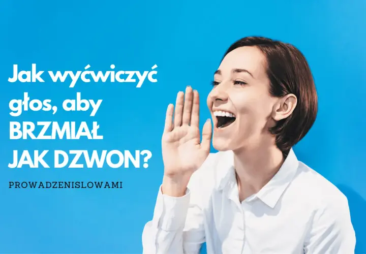 Kobieta woła, ćwicząc tory oddychania, by jej głos brzmiał jak dzwon.