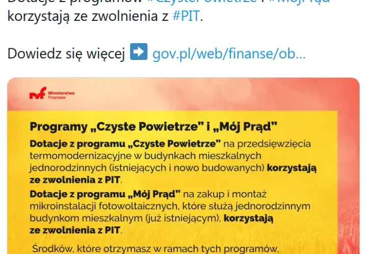 Dotacja czyste powietrze a rozliczenie PIT – uniknij błędów w deklaracji