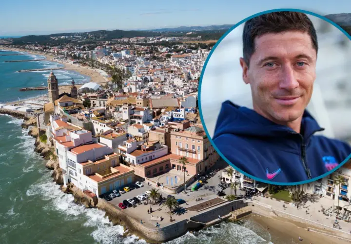 Gdzie mieszkają Lewandowscy? Luksusowe życie w Sitges, Hiszpania.