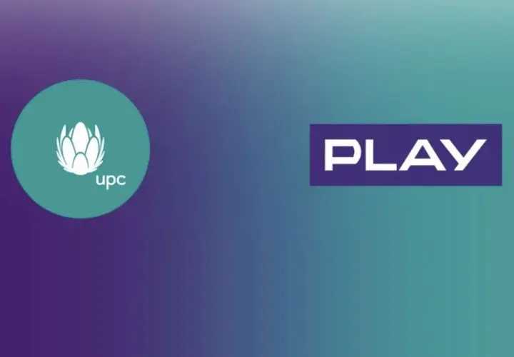 Logo UPC i napis PLAY. Dowiedz się, jak sprawdzić do kiedy umowa Play, aby uniknąć niespodzianek.