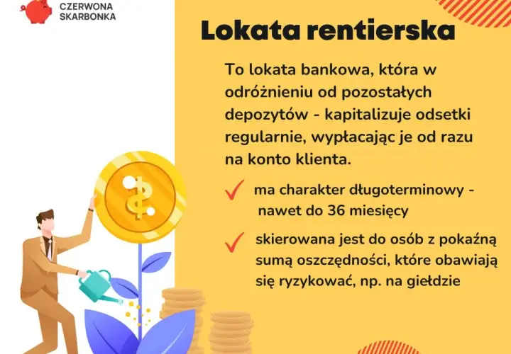 Lokata rentierska co to? Poznaj jej zalety i działanie już dziś