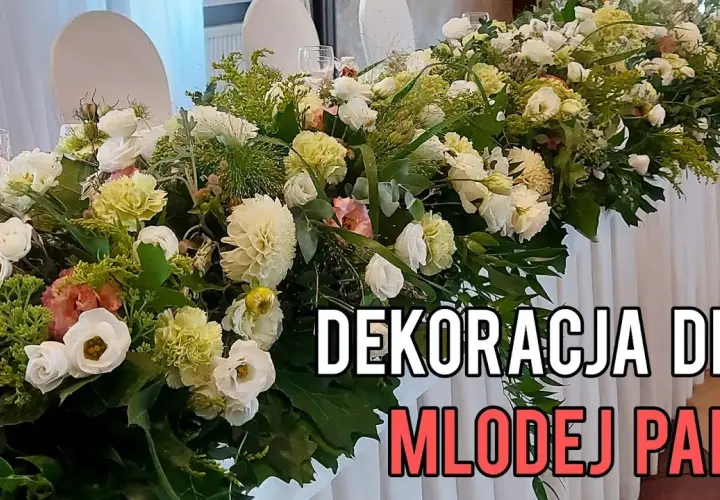 Kwiaty na stół pary młodej jak zrobić: piękne dekoracje krok po kroku