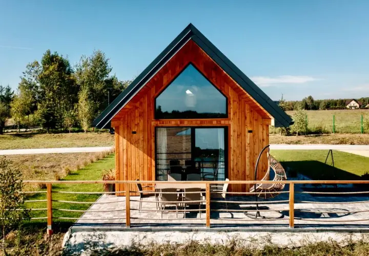 Mazurskie domki SPA: Prywatne jacuzzi, sauna i balia - Twój relaks